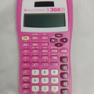 Pink Texas Instruments TI-30X IIS Scientific Calculator No Cover